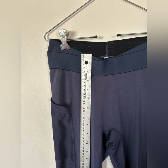 Free People Barre Leggings Blue Womens S Compression FP Movement Mid-Rise Blue - Picture 4 of 8